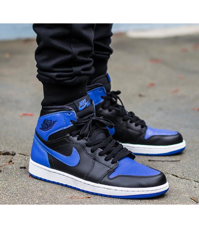 کفش پیاده روی نایک ایرجردن وان ساقدار Nike air jordan 1 High Royal Reimagined