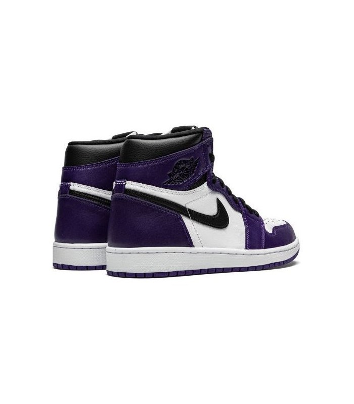 کفش پیاده روی نایک ایرجردن وان ساقدار Nike air jordan 1 mid court purple