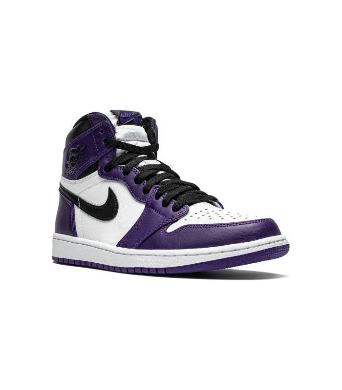 کفش پیاده روی نایک ایرجردن وان ساقدار Nike air jordan 1 mid court purple