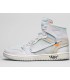 کفش پیاده روی نایک ایر جردن وان ساقدار آف وایت Nike air Jordan 1 high off-white white