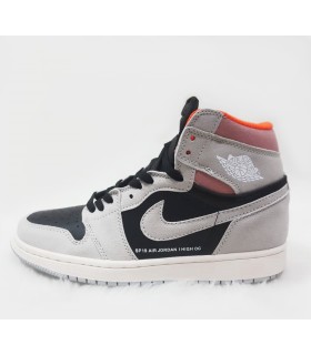 کفش پیاده روی نایک ایر جردن وان ساقدار آف وایت Nike air Jordan 1 high off-white suede leather