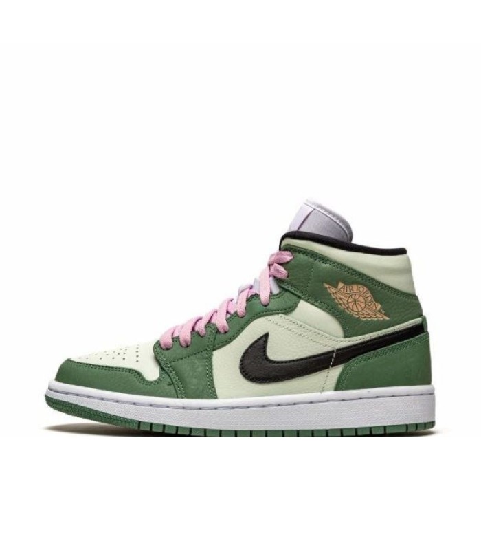 کفش پیاده روی نایک ایر جردن وان ساقدار سبز Nike jordan 1 high dutch green