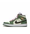 کفش پیاده روی نایک ایر جردن وان ساقدار سبز Nike jordan 1 high dutch green