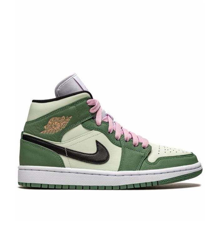 کفش پیاده روی نایک ایر جردن وان ساقدار سبز Nike jordan 1 high dutch green