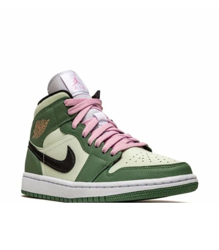 کفش پیاده روی نایک ایر جردن وان ساقدار سبز Nike jordan 1 high dutch green