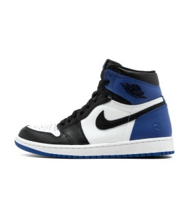 کفش پیاده روی نایک ایر جردن وان ساقدار آبی Nike jordan 1 high blue toe
