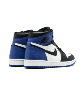 کفش پیاده روی نایک ایر جردن وان ساقدار آبی Nike jordan 1 high blue toe