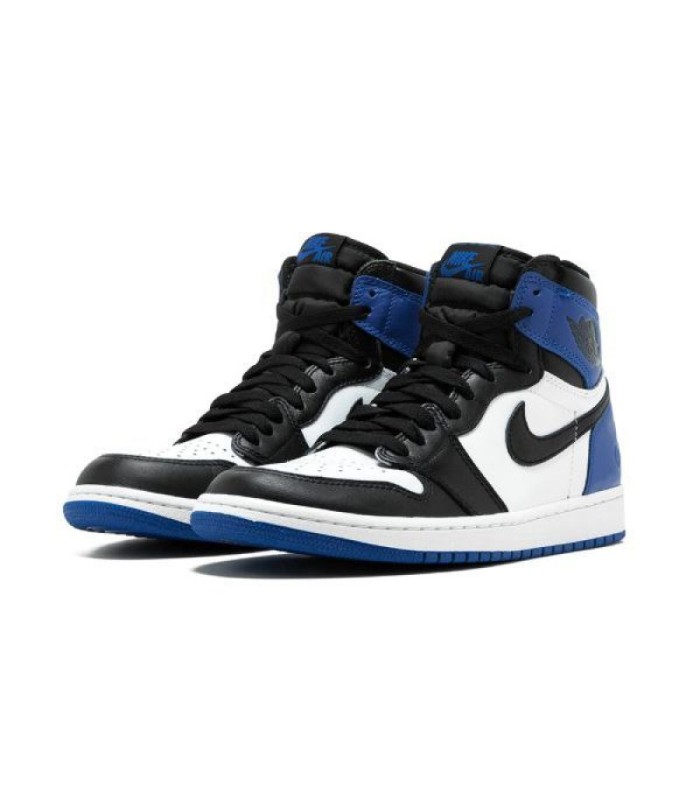 کفش پیاده روی نایک ایر جردن وان ساقدار آبی Nike jordan 1 high blue toe