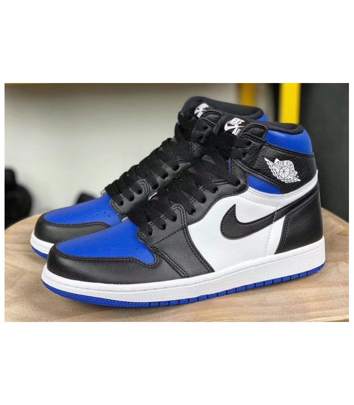 کفش پیاده روی نایک ایر جردن وان ساقدار آبی Nike jordan 1 high blue toe