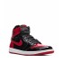 کفش پیاده روی نایک ایر جردن وان ساقدار قرمز Nike jordan 1 high black and red verni