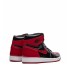 کفش پیاده روی نایک ایر جردن وان ساقدار قرمز Nike jordan 1 high black and red verni