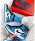 کفش پیاده روی نایک ایر جردن وان ساقدار آبی Nike air Jordan 1 high tie dye blue