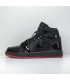 کفش پیاده روی نایک ایر جردن وان ساقدار مشکی ورنی Nike air jordan 1 full black