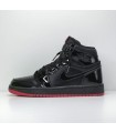 کفش پیاده روی نایک ایر جردن وان ساقدار مشکی ورنی Nike air jordan 1 full black