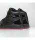 کفش پیاده روی نایک ایر جردن وان ساقدار مشکی ورنی Nike air jordan 1 full black