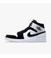 کفش پیاده روی نایک ایر جردن وان ساقدار دایموند سفید مشکی Nike air jordan 1 high Diamond