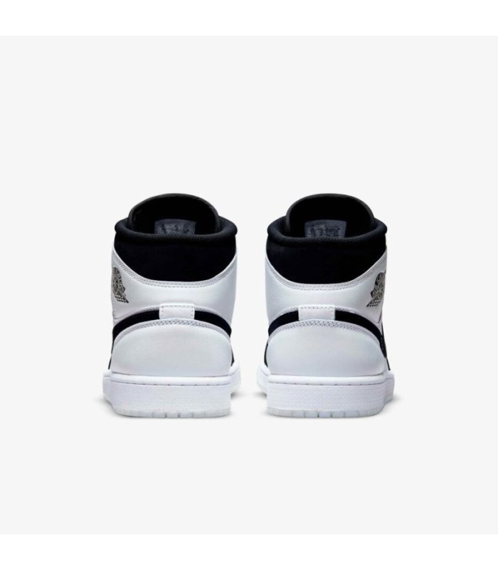 کفش پیاده روی نایک ایر جردن وان ساقدار دایموند سفید مشکی Nike air jordan 1 high Diamond