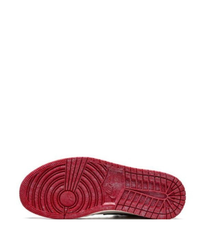 کفش پیاده روی نایک ایرجردن وان ساقدار قرمز شیکاگو لاست Nike air jordan 1 high lost and found chicago red