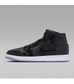کفش پیاده روی نایک ایر جردن وان ساقدار ورنی مشکی Nike air jordan 1 Verny high space jam