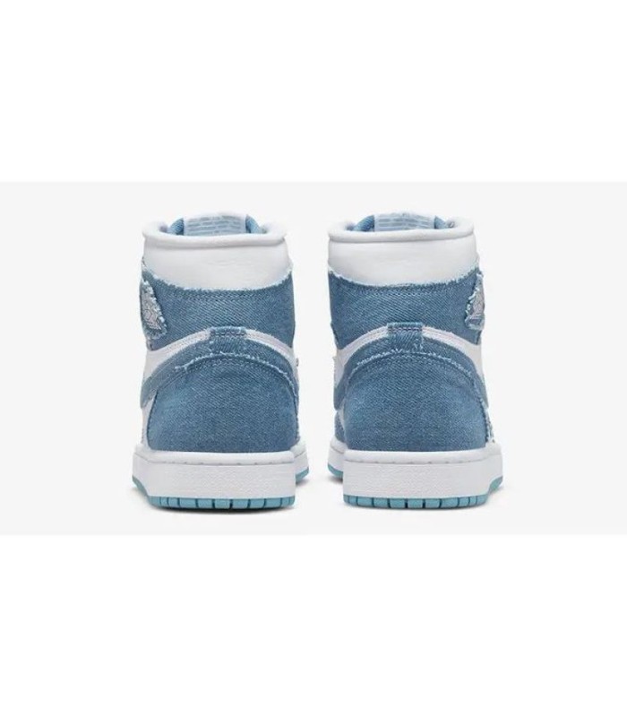 کفش پیاده روی نایک ایر جردن وان ساقدار جین آبی Nike air jordan 1 high Denim