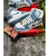کفش پیاده روی نایک ایر جردن وان ساقدار جین آبی Nike air jordan 1 high Denim