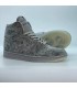 کفش پیاده روی نایک جردن وان ساقدار کواز طوسی Nike air jordan 1 kaws gray