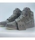 کفش پیاده روی نایک جردن وان ساقدار کواز طوسی Nike air jordan 1 kaws gray
