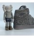 کفش پیاده روی نایک جردن وان ساقدار کواز طوسی Nike air jordan 1 kaws gray