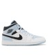 کفش پیاده روی نایک جردن وان ساقدار آبی یخی Nike air jordan 1 high Ice blue