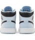 کفش پیاده روی نایک جردن وان ساقدار آبی یخی Nike air jordan 1 high Ice blue