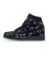 کفش پیاده روی نایک جردن وان ساقدار کواز مشکی Nike air jordan 1 kaws Black