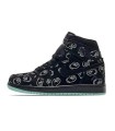 کفش پیاده روی نایک جردن وان ساقدار کواز مشکی Nike air jordan 1 kaws Black