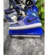 کفش پیاده روی نایک جردن وان ساقدار زیون وودو آبی Nike air jordan 1 high zion Voodo blue