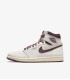 کفش پیاده روی نایک جردن وان ساقدار مانیر قهوه ای کرمی Nike Air Jordan 1 retro high og a ma maniere