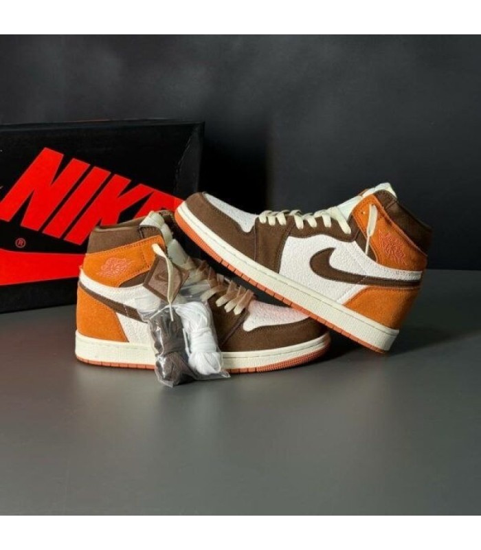 کفش پیاده روی نایک جردن وان ساقدار داست کلای Nike air jordan 1 high Dusted Clay