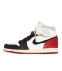 کفش پیاده روی نایک جردن وان ساقدار شیکاگو شدو Nike air jordan 1 high Chicago Shadow