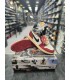 کفش پیاده روی نایک جردن وان ساقدار شیکاگو شدو Nike air jordan 1 high Chicago Shadow