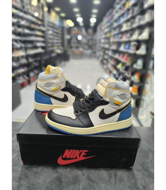 کفش پیاده روی نایک جردن وان ساقدار فراگمنت Nike air jordan 1 high Union X Fragment