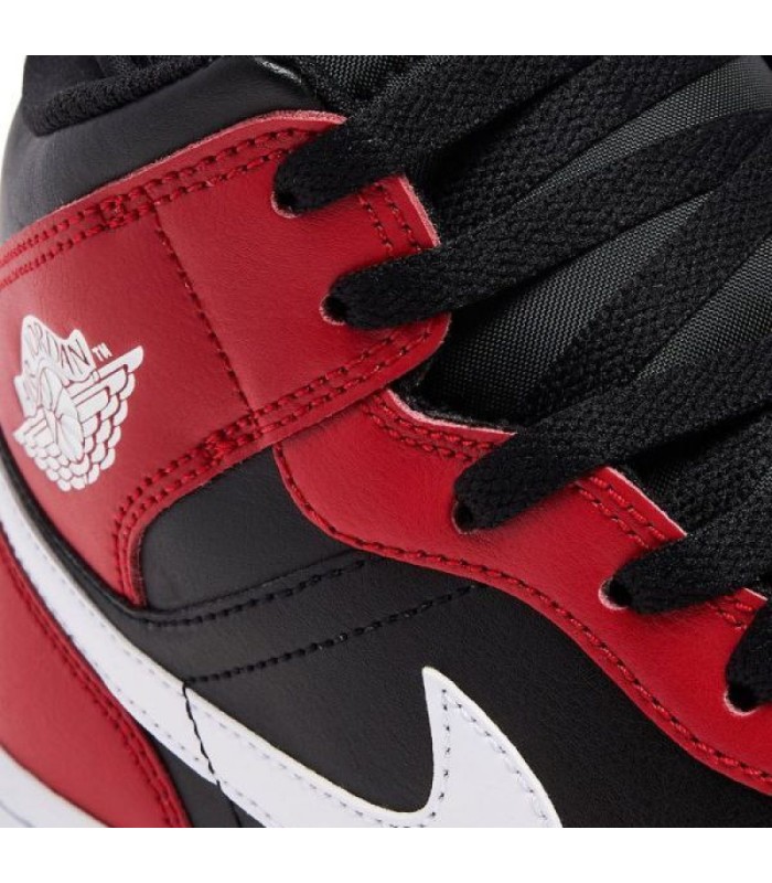 کفش پیاده روی نایک جردن وان ساقدار جیم Nike air jordan 1 high Black Gym Red White