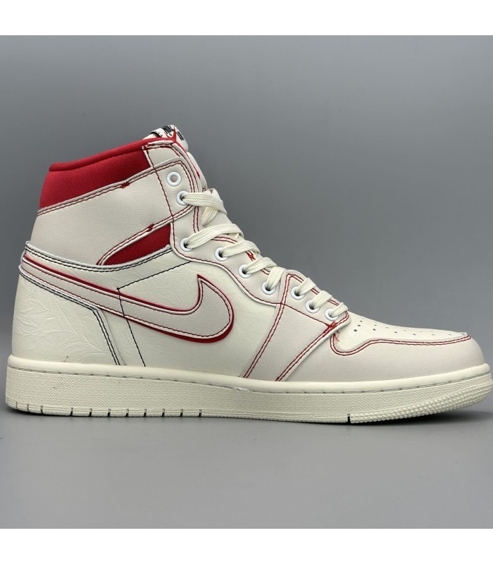 کفش پیاده روی نایک جردن وان ساقدار جیم  Nike air jordan 1 high Phantom Gym Red