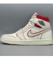 کفش پیاده روی نایک جردن وان ساقدار جیم  Nike air jordan 1 high Phantom Gym Red