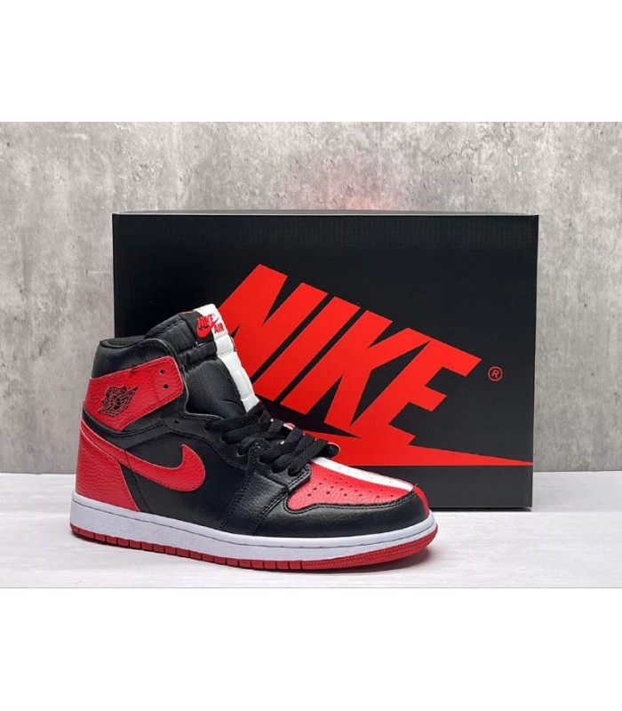 کفش پیاده روی نایک جردن وان ساقدار هوم اج Nike air jordan 1 high Homage to home red