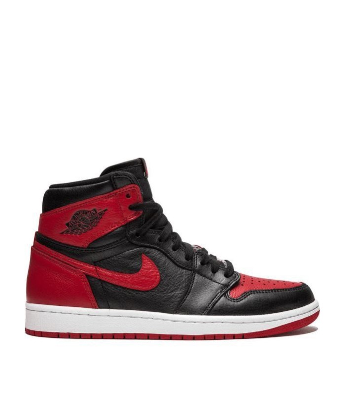 کفش پیاده روی نایک جردن وان ساقدار هوم اج Nike air jordan 1 high Homage to home red