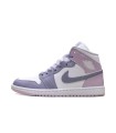 کفش پیاده روی نایک جردن وان ساقدار ویولت سفید بنفش Nike air jordan 1 high Purple Violet