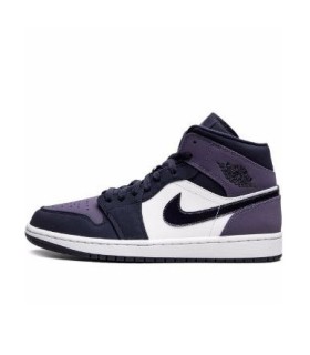 کفش پیاده روی نایک جردن وان ساقدار ساندد Nike air jordan 1 high Sanded Purple
