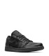 کفش پیاده روی نایک جردن وان بدون ساق چرم مشکی Nike air jordan 1 low black