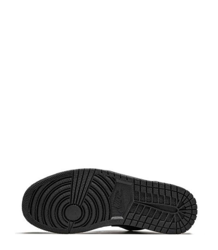 کفش پیاده روی نایک جردن وان بدون ساق چرم مشکی Nike air jordan 1 low black
