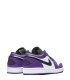 کفش پیاده روی نایک جردن وان بدون ساق بنفش سفید  Nike air jordan 1 low court purple