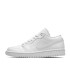 کفش پیاده روی نایک جردن وان بدون ساق سفید Nike air jordan 1 low white
