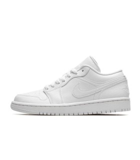 کفش پیاده روی نایک جردن وان بدون ساق سفید Nike air jordan 1 low white
